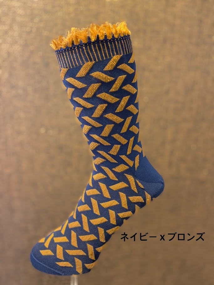 フェイクファーリバーシブルソックス - 画像 (10)