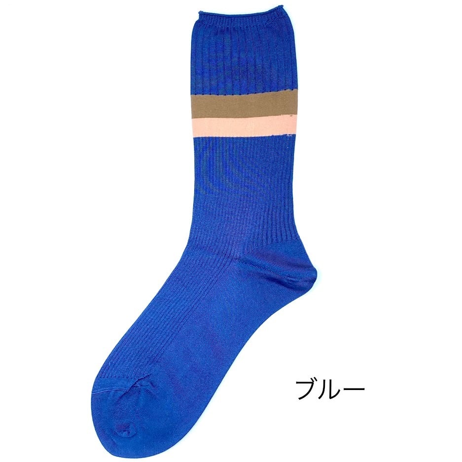 キュプラボーダーリブソックス - 画像 (6)