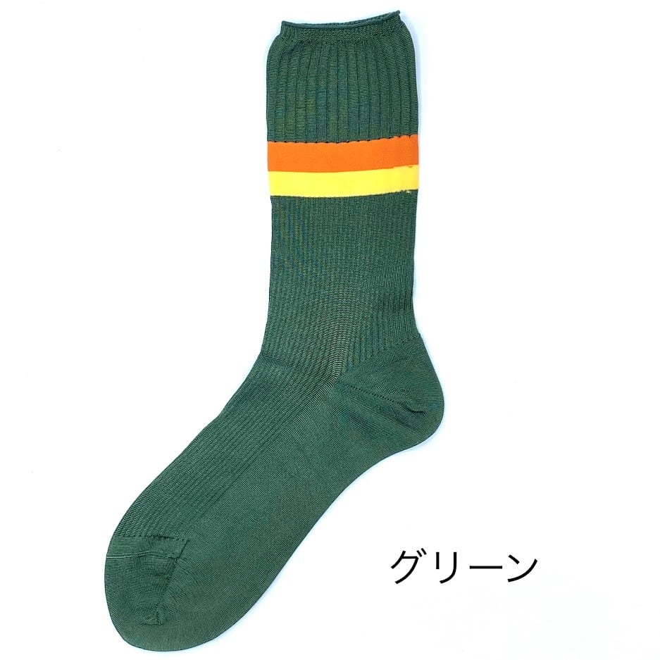キュプラボーダーリブソックス - 画像 (5)